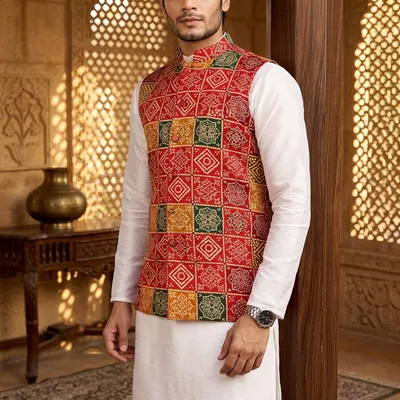 Men's_Ethnic_Edit_Bandhani__undefined
